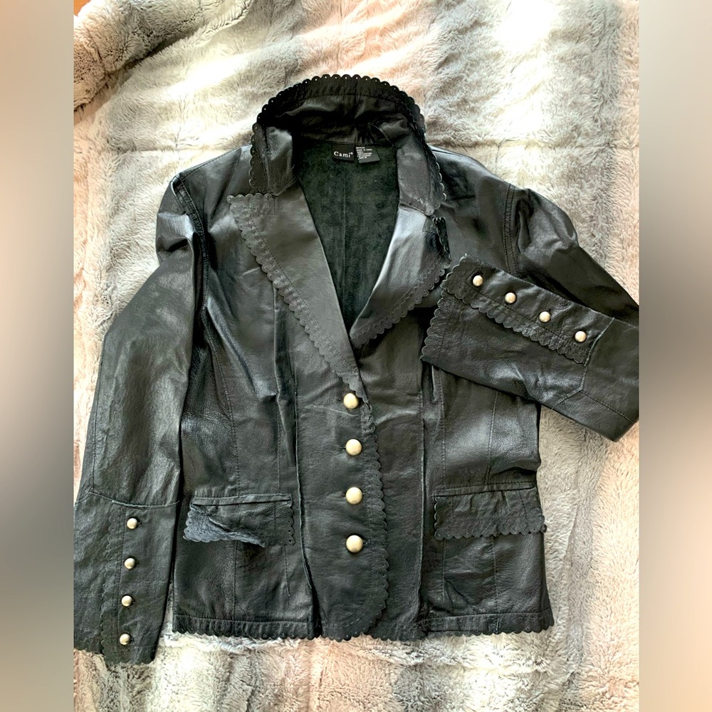 CAMI Leather Jacket - Picture 2 of 7